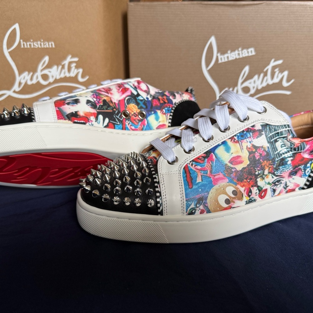 Christian Louboutin Happyrui Spikes Sneakers